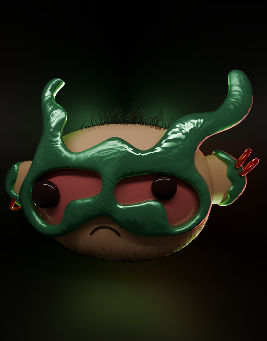 Acorn hair character